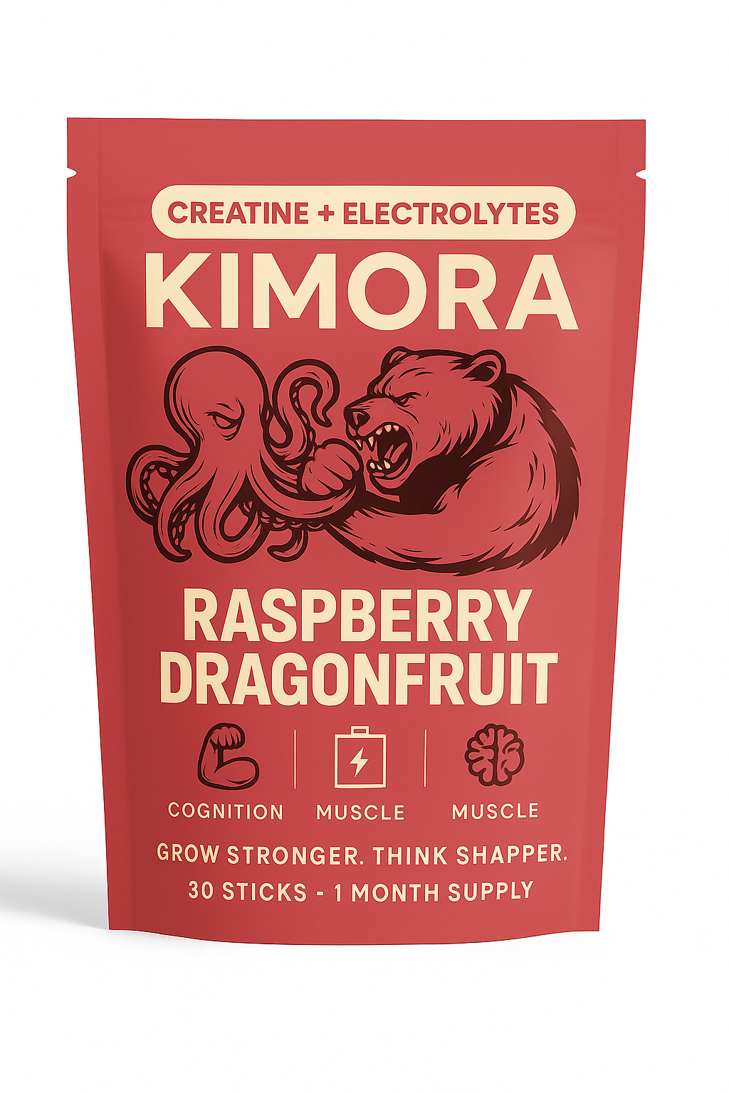 Kimora Raspberry Dragonfruit packaging